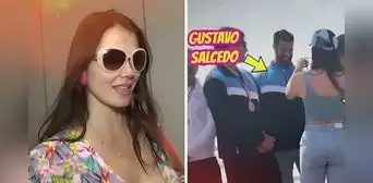 Maju Mantilla reafirma su respaldo a Gustavo Salcedo tras entregarle premio en evento público: "Apoyándolo a él" Maju Mantilla reafirma su respaldo a Gustavo Salcedo tras entregarle premio en evento público: "Apoyándolo a él"