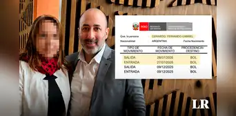 El operador Fernando Cerimedo arribó a Lima durante la juramentación de Keiko Fujimori El operador Fernando Cerimedo arribó a Lima durante la juramentación de Keiko Fujimori