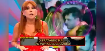 Nicola Porcella acusa a la prensa peruana de "dañar su imagen", pero Magaly Medina le recuerda todos sus escándalos