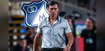 Fabián Bustos se defiende tras sorpresivo despido de Millonarios: "Hemos sido bicampeones en Perú y Ecuador"