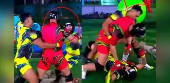 Fabio Agostini se descontrola y agrede a Paul Michael en 'Esto es guerra': imágenes generan indignación en redes