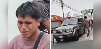 Joven se quiebra al ver su scooter destrozado tras accidente: “Era mi herramienta de trabajo” Joven se quiebra al ver su scooter destrozado tras accidente: “Era mi herramienta de trabajo”