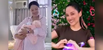 Katy Jara anuncia el nacimiento de su tercer bebé a sus 41 años tras vencer duro diagnóstico médico y muestra primera fotografía: "Con la bendición de Dios"