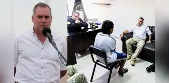 Ministro Belaúnde niega haber participado en interrogatorio a detenidos por caso Trujillo pese a fotos