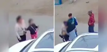 Tres sujetos armados asaltan a madre junto a su hija de 4 años en San Juan de Miraflores: "Sin correr porque te voy a disparar" Tres sujetos armados asaltan a madre junto a su hija de 4 años en San Juan de Miraflores: "Sin correr porque te voy a disparar"