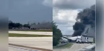 Avión de carga de Amazon se despista en el aeropuerto de Miami y deja al menos cinco muertos Avión de carga de Amazon se despista en el aeropuerto de Miami y deja al menos cinco muertos