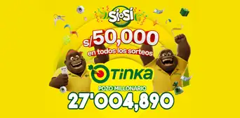 Resultados de La Tinka de hoy domingo 6 de septiembre: números ganadores, premios del Pozo Millonario, boliyapa, S/50.000 y más