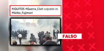 Es falso que un video muestre una “guerra civil” en Iquitos: las imágenes corresponden a Guatemala