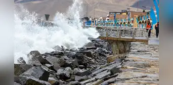 Oleajes anómalos del 9 al 13 de septiembre: Marina lanza alerta y piden suspender actividades de pesca Oleajes anómalos del 9 al 13 de septiembre: Marina lanza alerta y piden suspender actividades de pesca