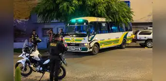 Disparan contra cúster de la empresa ETMOSA y hieren a conductor en La Perla: es el tercer ataque en menos de un mes