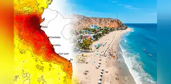Temperatura del mar se dispara en el norte del Perú: Tumbes alcanza 28,5 °C y zonas registran hasta 8,5 °C por encima de lo normal