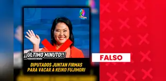 Es falso que diputados estén recolectando firmas para vacar a Keiko Fujimori: no hay registro ni respaldo parlamentario Es falso que diputados estén recolectando firmas para vacar a Keiko Fujimori: no hay registro ni respaldo parlamentario