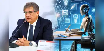Ministro de Trabajo señala que la IA amenaza empleos de peruanos y plantea preparar a los trabajadores: "Debemos anticiparnos" Ministro de Trabajo señala que la IA amenaza empleos de peruanos y plantea preparar a los trabajadores: "Debemos anticiparnos"