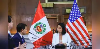 Keiko Fujimori tras reunión con Marco Rubio: "El Perú formará parte del Escudo de las Américas" Keiko Fujimori tras reunión con Marco Rubio: "El Perú formará parte del Escudo de las Américas"