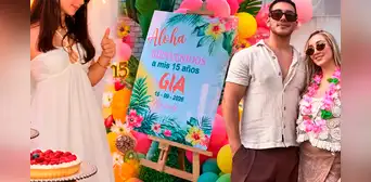 Romina Gachoy sorprendió con la fiesta de 15 años de la hija de Angie Jibaja digna de cuento de hadas: “Mi reina...” Romina Gachoy sorprendió con la fiesta de 15 años de la hija de Angie Jibaja digna de cuento de hadas: “Mi reina...”