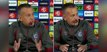 Horacio Melgarejo protagoniza tenso momento con periodista tras triunfo de Cienciano: “Te voy a corregir”