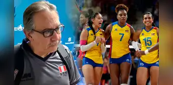 Antonio Rizola, DT de Perú, pide ser realistas previo al partido con Colombia en el Sudamericano de Vóley: “Son 5 o 10 veces superior”