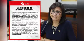 Ahora Nación rechaza acusación de discriminación religiosa de Jáuregui: "No aceptaremos que la niñez sea instrumentalizada" Ahora Nación rechaza acusación de discriminación religiosa de Jáuregui: "No aceptaremos que la niñez sea instrumentalizada"