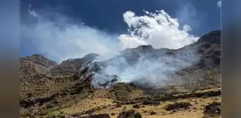 Incendio forestal en La Libertad destruye 17 hectáreas en Usquil tras reactivarse por fuertes vientos y radiación solar