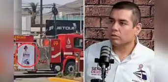 “No nos utilicen”: Cuerpo de Bomberos encara a candidato de Avanza País por usar sus símbolos en caravana política “No nos utilicen”: Cuerpo de Bomberos encara a candidato de Avanza País por usar sus símbolos en caravana política
