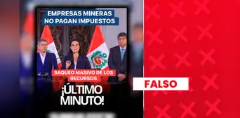 Es falso que las empresas mineras no paguen impuestos en el Perú: están sujetas a distintos tributos y obligaciones Es falso que las empresas mineras no paguen impuestos en el Perú: están sujetas a distintos tributos y obligaciones
