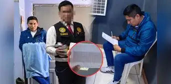 Arequipa: trabajador del INPE fue detenido al intentar ingresar S/ 20.000 y 50 chips al penal de Socabaya