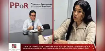 Corte de Lambayeque coordina traslado del Órgano de Protección a Jayanca y avanza en implementación del SNEJ