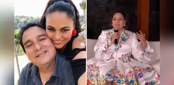Dina Páucar anuncia que se casará a los 57 años con su manager tras tres décadas de relación: “Hace poquito me pidió la mano” Dina Páucar anuncia que se casará a los 57 años con su manager tras tres décadas de relación: “Hace poquito me pidió la mano”