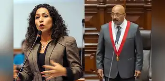 Óscar Reto responde a Cecilia Chacón por decirle que ponga orden: “Yo sé bien lo que tengo que hacer”