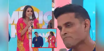 Rebeca Escribens llama “adefesio” a Christian Domínguez y protagonizan polémico momento en vivo: “No me caes” Rebeca Escribens llama “adefesio” a Christian Domínguez y protagonizan polémico momento en vivo: “No me caes”