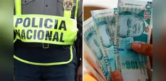Policía de Ate es condenado a más de 3 años de prisión por apropiarse de S/880 destinados al Banco de la Nación
