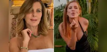Leslie Stewart admite que le gustan los hombres menores y sorprende al hablar sobre el amor: "Quiero llegar a vieja con un compañero" Leslie Stewart admite que le gustan los hombres menores y sorprende al hablar sobre el amor: "Quiero llegar a vieja con un compañero"