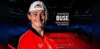 Ignacio Buse hace historia con su convocatoria a la Laver Cup 2026: el peruano fue elegido para el Team Mundial