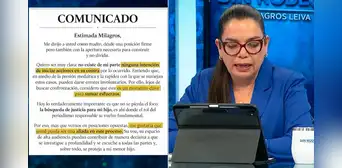 Madre de menor agredido en Liceo Naval perdona a Milagros Leiva por revelar identidad de su hijo y periodista manda firme mensaje Madre de menor agredido en Liceo Naval perdona a Milagros Leiva por revelar identidad de su hijo y periodista manda firme mensaje