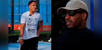 Jefferson Farfán suelta polémico comentario al ver el entrenamiento de su hijo Adriano en el pádel: "No entiendo ni m..." Jefferson Farfán suelta polémico comentario al ver el entrenamiento de su hijo Adriano en el pádel: "No entiendo ni m..."
