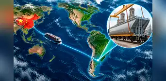 China fabricó vagones cero kilómetro para este país de América Latina y hoy potencian el transporte de una de sus mayores exportaciones