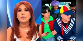 Magaly Medina increpa a Brandon Gallesi y ‘Cristorata’ tras broma sobre el caso Liceo Naval: “Brutos”.