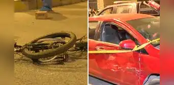 Niño de 12 años muere tras descender en bicicleta por una pendiente y chocar contra un auto en Ventanilla