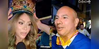 Joaquín Ramírez no quiso confirmar relación con Sheyla Rojas pese a que ella lo oficializó en redes: “Es una persona muy querida a nivel nacional”