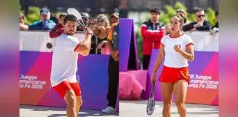 Doble oro para el Perú: Kevin Martínez y Valeria Garcés brillan en paleta frontón en Santa Fe 2026