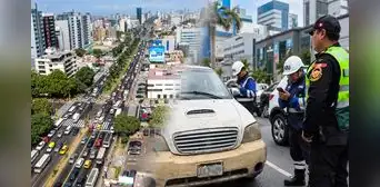 ATU retira de la av. Javier Prado a vehículo con 22 multas y deuda de S/ 310.000 junto a otros 165 informales