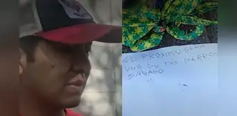Candidato a Gore de Junín denuncia amenazas de muerte tras hallar cabeza de perro y carta de hampones Candidato a Gore de Junín denuncia amenazas de muerte tras hallar cabeza de perro y carta de hampones