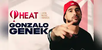 ¡Orgullo peruano! Gonzalo Genek celebra su nominación a los Premios HEAT 2026 como Mejor Artista Región Sur: “Me siento muy feliz y honrado”