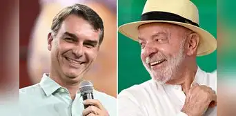 Lula enfrenta a Flávio Bolsonaro en una primera vuelta más ajustada que la elección de 2022 en Brasil Lula enfrenta a Flávio Bolsonaro en una primera vuelta más ajustada que la elección de 2022 en Brasil