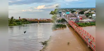 Efectos de El Niño en la cuenca Puyango: río Tumbes eleva peligrosamente su volumen tras lluvias intensas Efectos de El Niño en la cuenca Puyango: río Tumbes eleva peligrosamente su volumen tras lluvias intensas