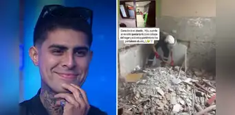 Paul Michael impacta al destruir la casa de su abuela y revela el motivo: “Poniéndome los pantalones”