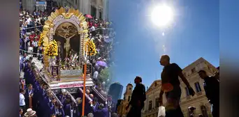 Señor de los Milagros: modifican horario de procesión del Cristo Morado por elevadas temperaturas en Arequipa
