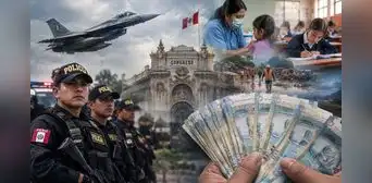 Gobierno pide crédito suplementario por S/8.228 millones: aviones caza, pensiones, seguridad, salud y FEN Gobierno pide crédito suplementario por S/8.228 millones: aviones caza, pensiones, seguridad, salud y FEN