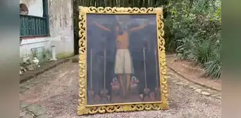 Recuperan en Río de Janeiro pintura peruana del siglo XVII vinculada a la Escuela Cusqueña: iba a ser subastada ilegalmente por Internet Recuperan en Río de Janeiro pintura peruana del siglo XVII vinculada a la Escuela Cusqueña: iba a ser subastada ilegalmente por Internet