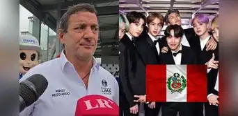Alcalde Renzo Reggiardo advierte que aún evalúa viabilidad del concierto de BTS en Perú: "Vamos a visitar San Marcos" Alcalde Renzo Reggiardo advierte que aún evalúa viabilidad del concierto de BTS en Perú: "Vamos a visitar San Marcos"